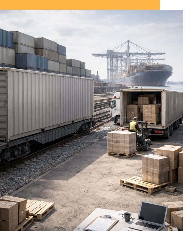 Мультимодальные перевозки грузов по миру от 46386 руб