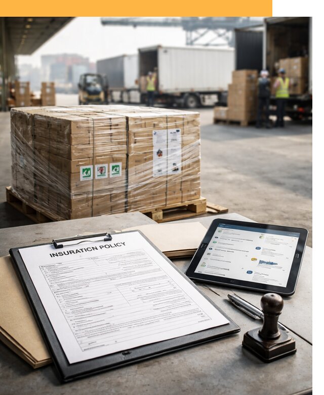 Страхование международных грузов от 3608 руб, полная защита