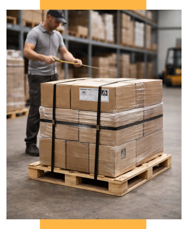 Упаковка и паллетирование грузов от 3608 р. | СетСервис-Вкз