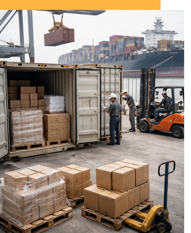 Контейнерные перевозки из Китая под ключ от 123696 руб/контейнер