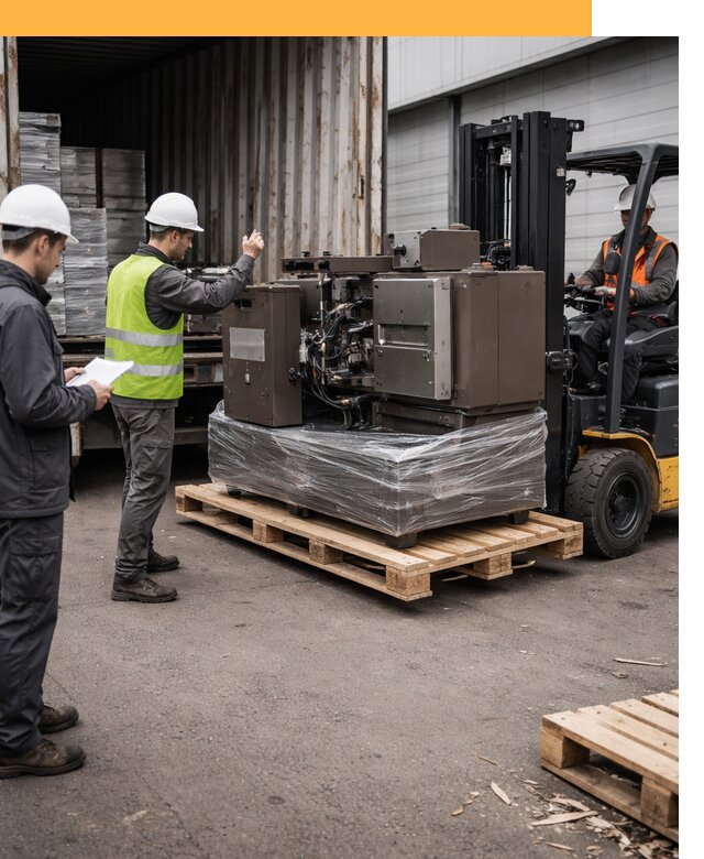 Доставка промышленного оборудования из Европы от 46386