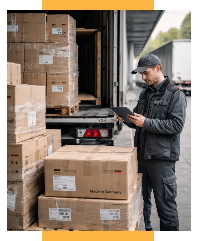 Доставка грузов из Германии от 46386 р. быстро - СетСервис-Вкз