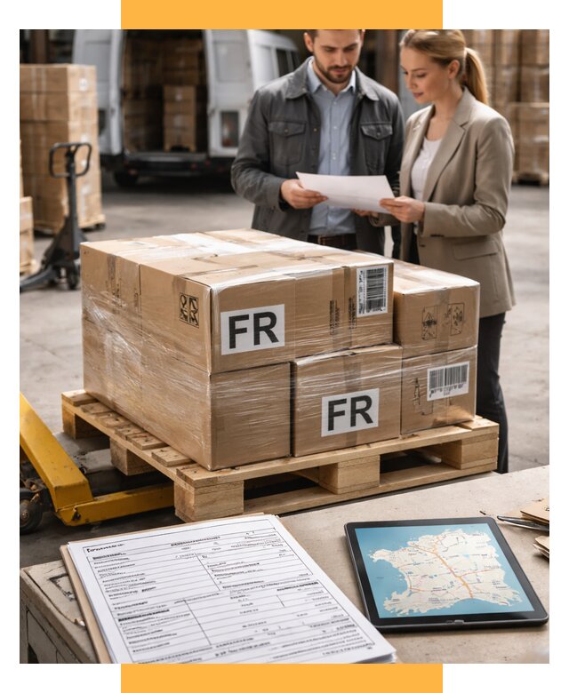 Доставка грузов в Францию от 25770 р., логистика СетСервис-Вкз