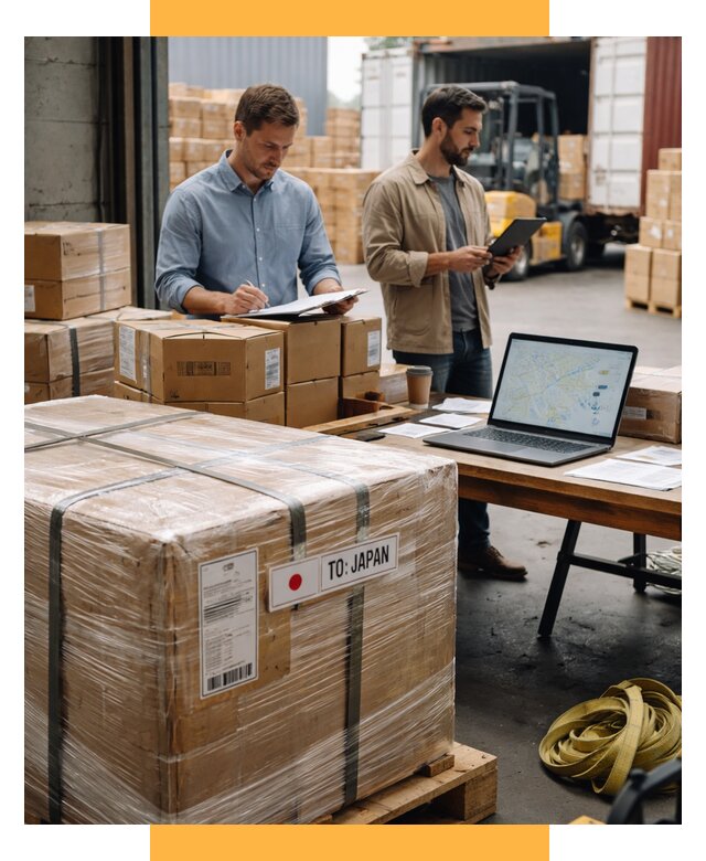 Доставка грузов в Японию от 25770 р., логистика СетСервис-Вкз