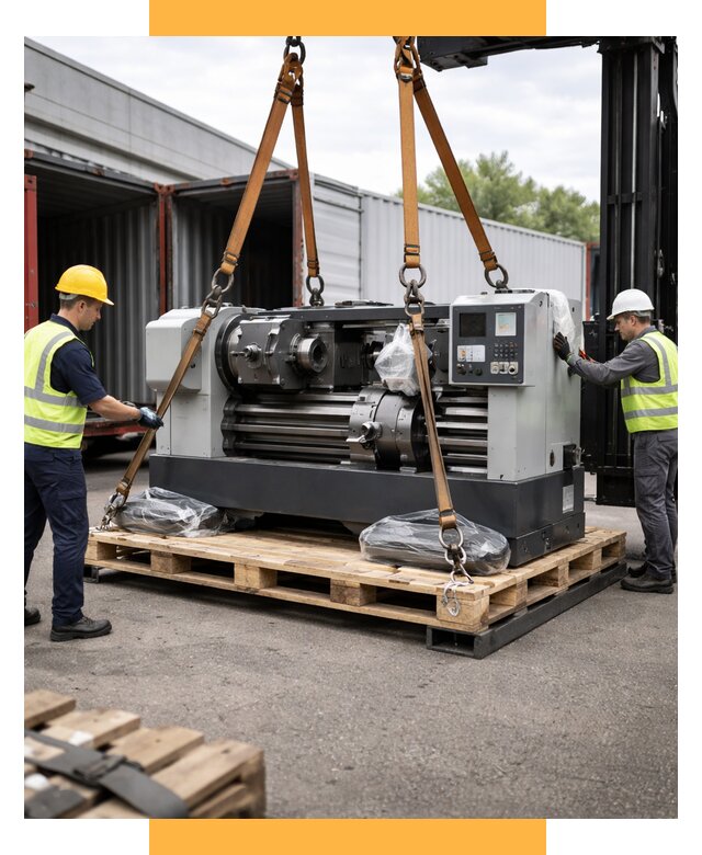 Перевозка станков и таможня от 61848 р. | СетСервис-Вкз логистика