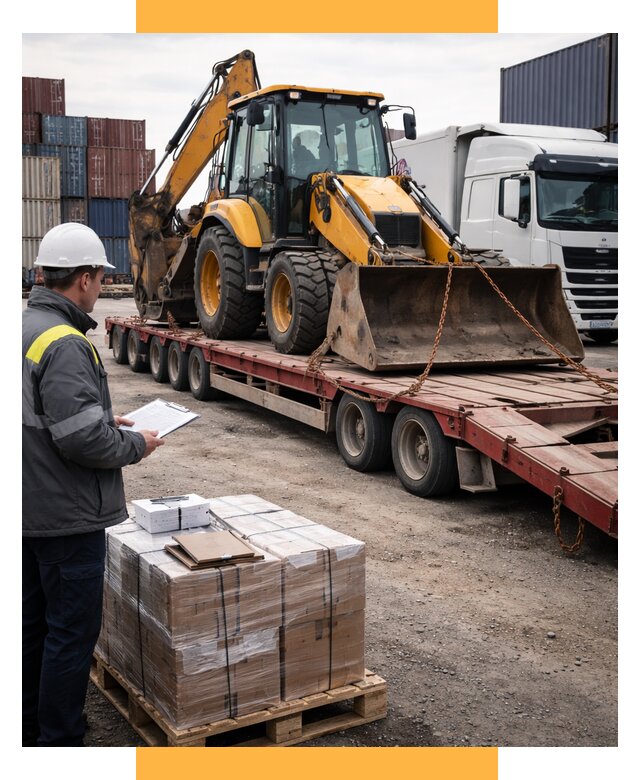 Международная перевозка спецтехники от 46386 р., СетСервис-Вкз