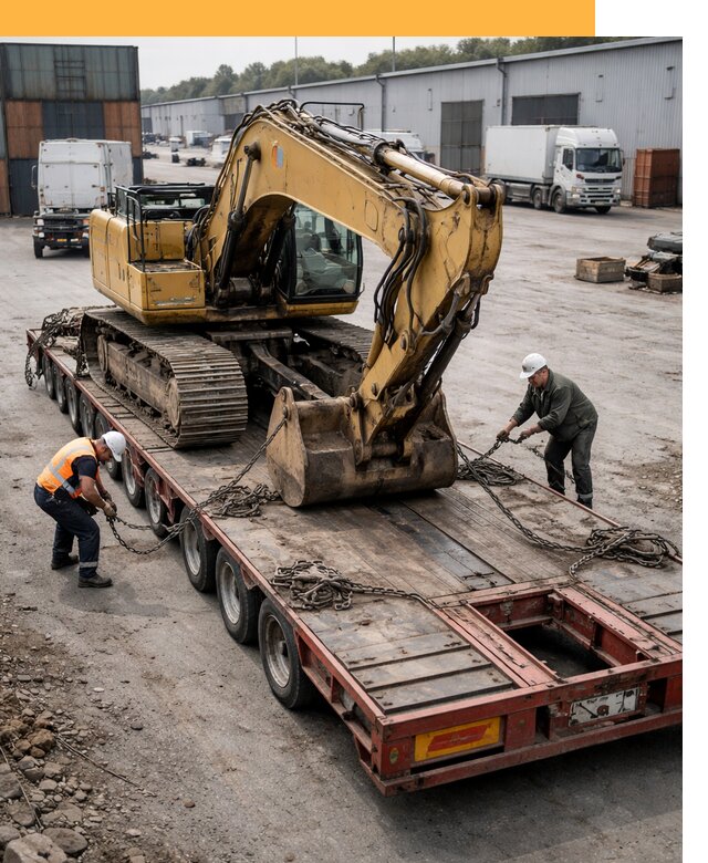 Перевозка спецтехники по России и миру от 46386 руб