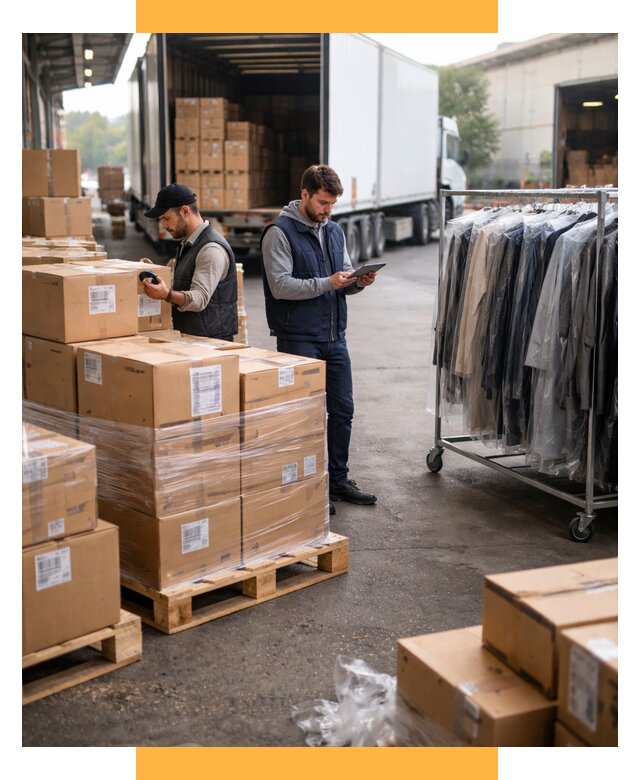 Перевозка и доставка одежды из Китая от 7731 р., СетСервис-Вкз