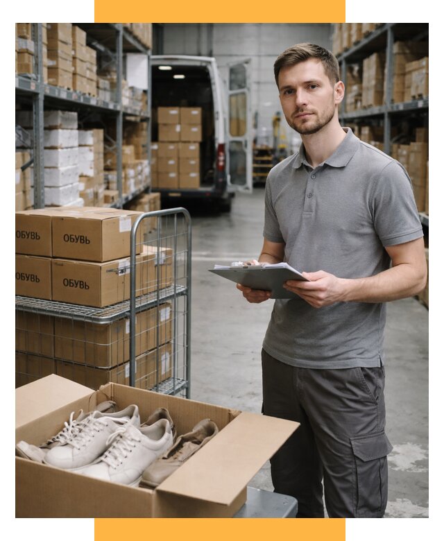 Доставка обуви из Китая и Турции от 4639 р. СетСервис-Вкз