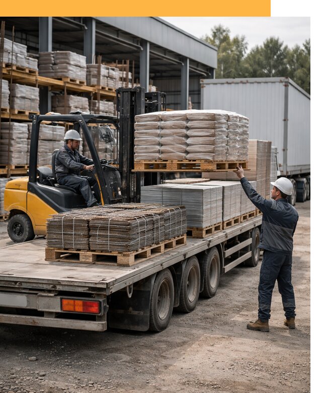 Перевозка строительных материалов по миру от 5669 руб