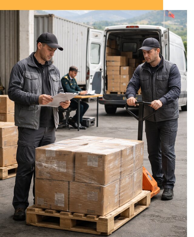 Доставка грузов через Армению, быстрая таможенная очистка от 25770