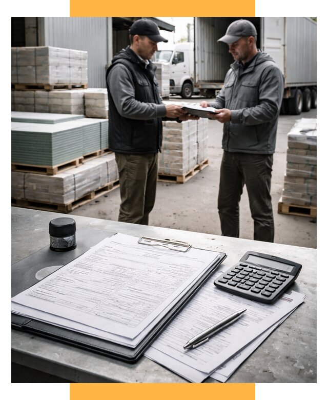 Таможенное оформление стройматериалов от 8762 р. | СетСервис-Вкз