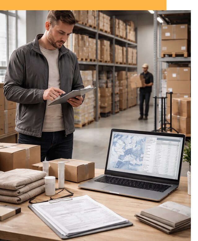 Закупка товаров в Европе под ключ: доставка, таможня от 7731 руб